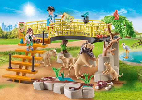 Playmobil Outdoor Lion Enclosure