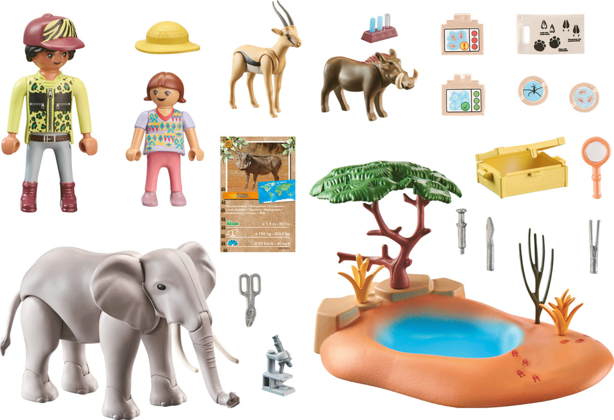 Playmobil Wiltopia - Elephant at the Waterhole