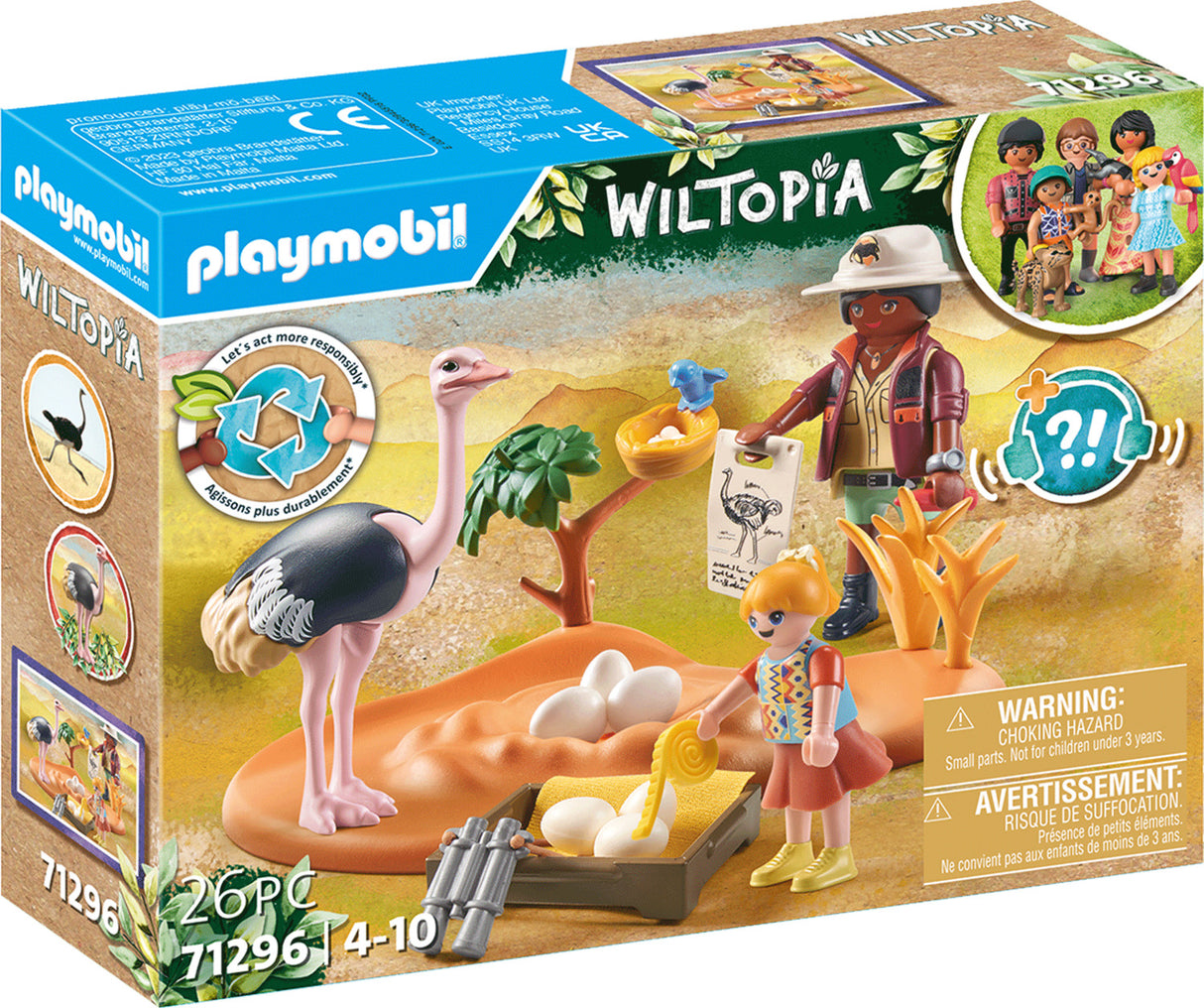 Playmobil Wiltopia - Ostrich Keepers