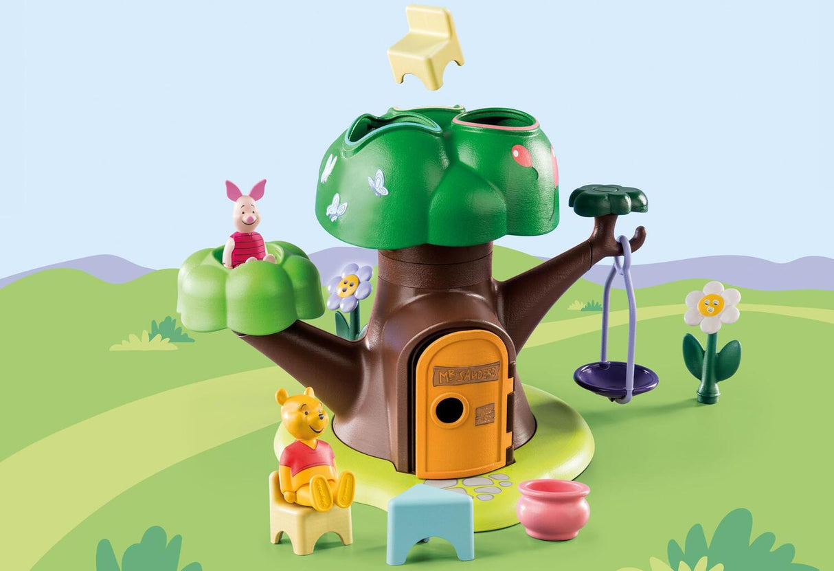 Playmobil 1.2.3 & Disney - Winnie's & Piglet's Tree House