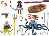 Playmobil Battle with the Giant Octopus