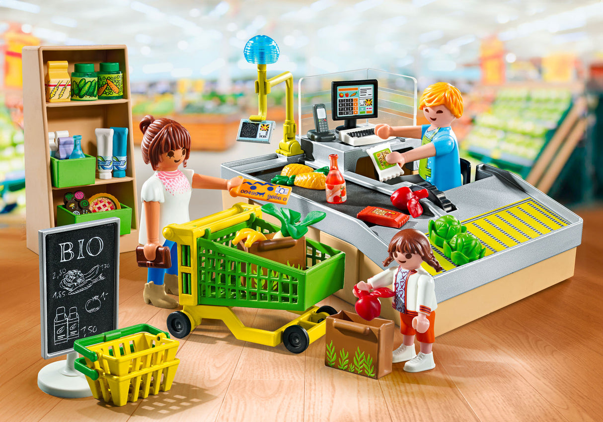 Playmobil Organic supermarket