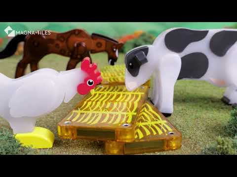 Magna-Tiles: Farm Animals (25-Piece Set)