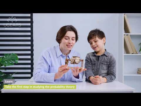 UGears STEM LAB Random Generator Model Kit