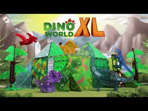 Magna-Tiles Dino World XL (50 Piece Set)