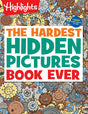 The Hardest Hidden Pictures Book Ever: 1500+ Tough Hidden Objects to Find, Extra Tricky Seek-and-Find Activity Book, Kids Puzzle Book for Super Solvers