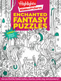 Enchanted Fantasy Puzzles: Seek and Find Puzzle Book, Fantasy Themed Puzzles with Enchanted Forest, Unicorns, Dragons and More for Kids