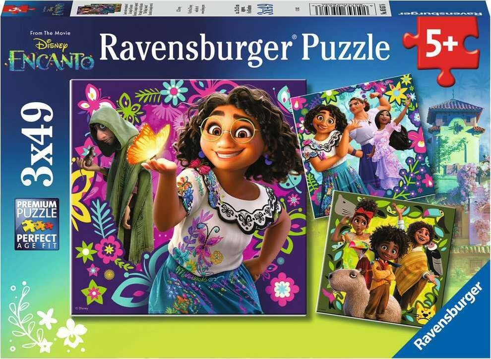Encanto (3 x 49 pc Puzzles) – Dancing Bear Toys