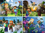 Minecraft Bumper Pack Puzzle (4x100 pc)