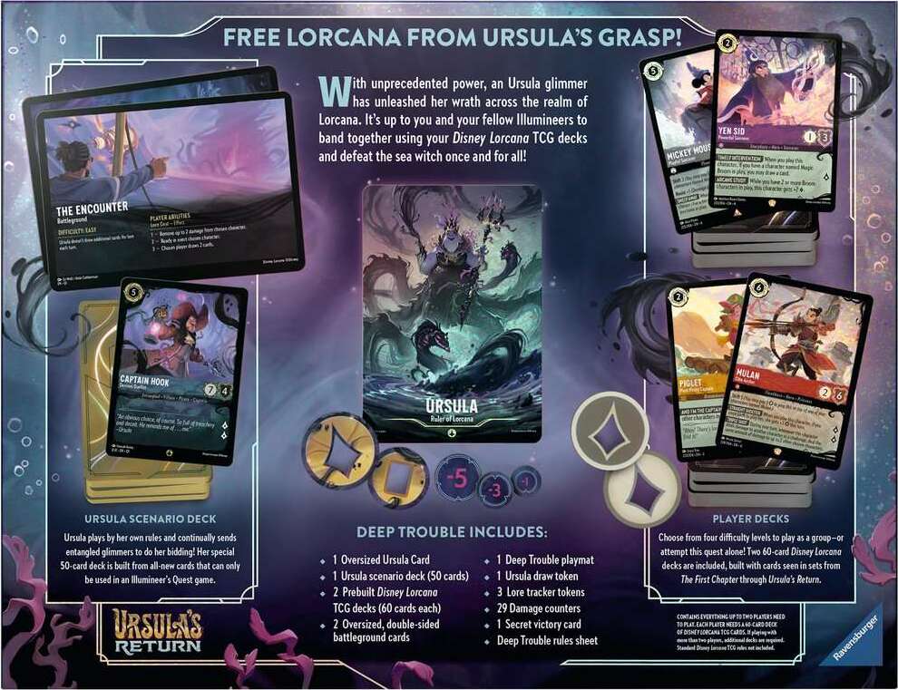 Disney Lorcana TCG: Illumineer's Quest - Deep Trouble – Dancing