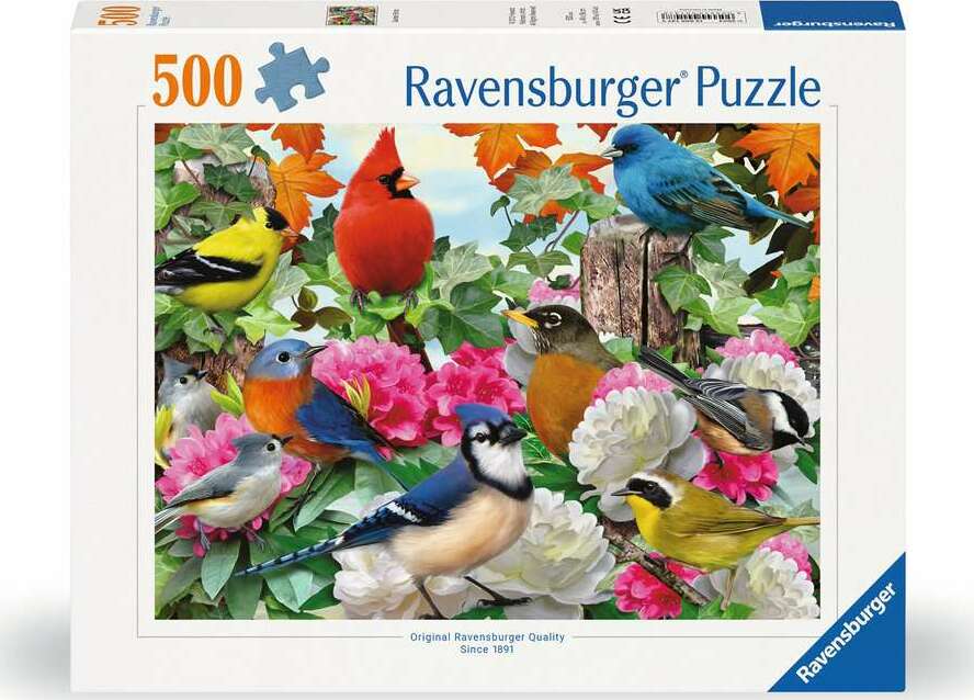 Garden Birds 500 Piece Puzzle