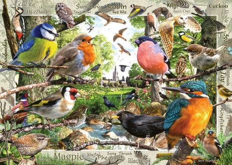 Jigsaw Puzzle Our Feathered Friends 1000p - 1000 Pieces Puzzle