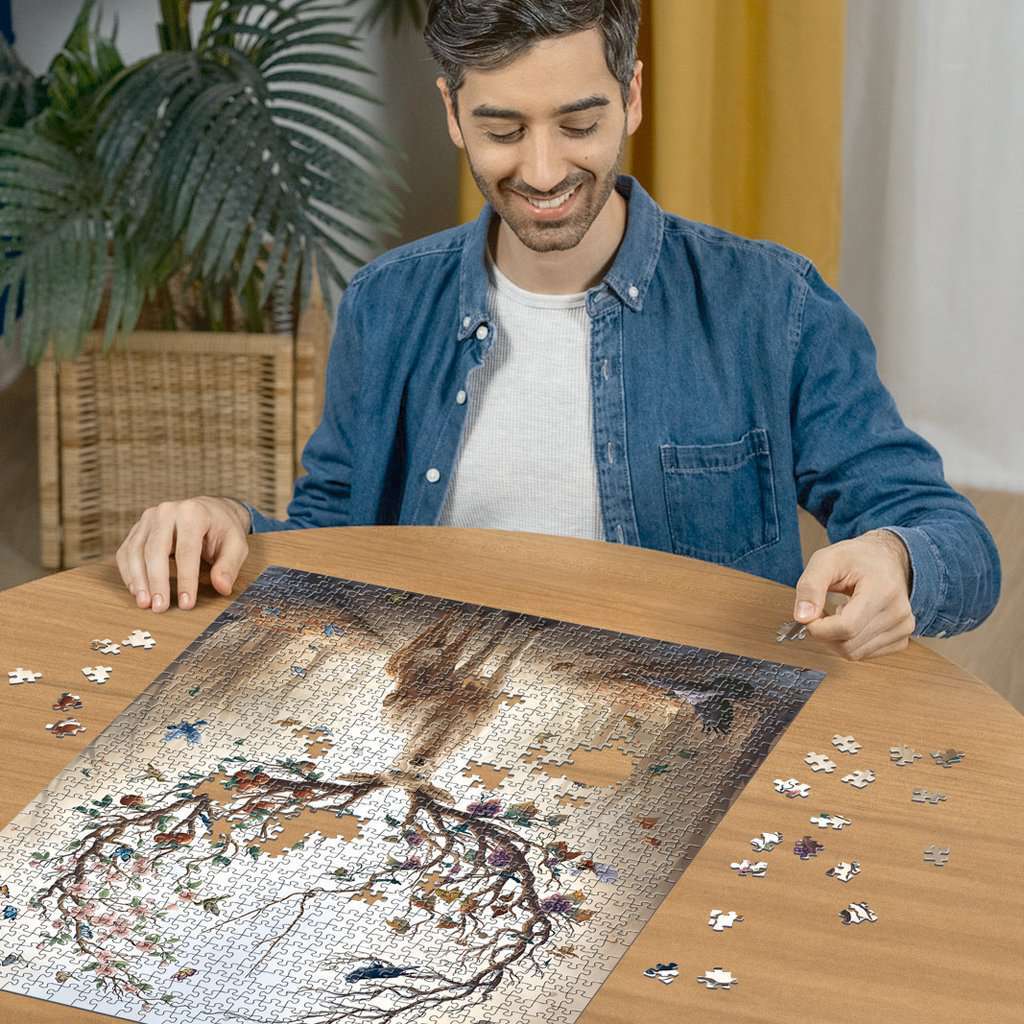 Jigsaw Puzzle Magical Deer - 1000 Pieces Puzzle