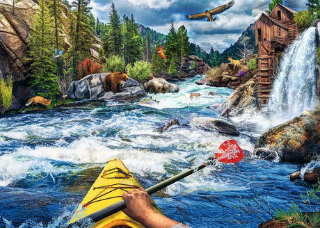 Whitewater Kayaking 1000 Piece Puzzle