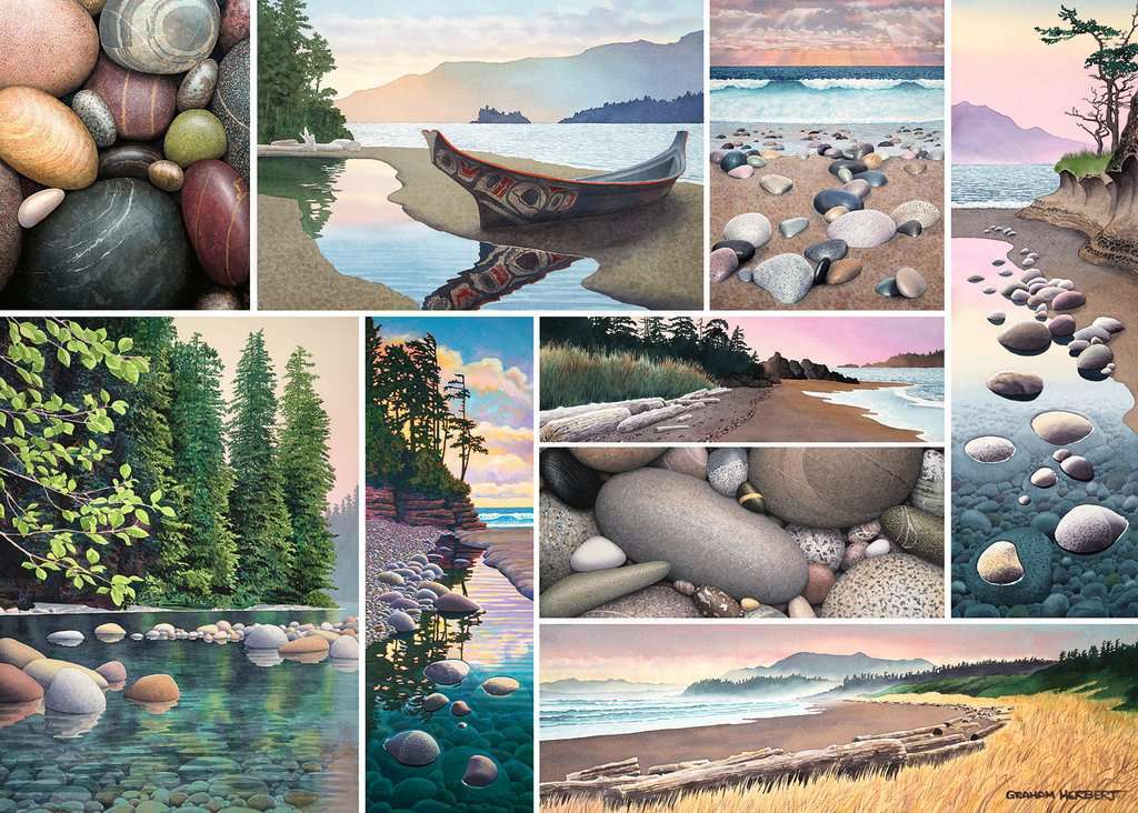 West Coast Tranquility (1000 Piece Puzzle)