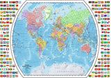 Political World Map 1000 Piece Puzzle