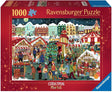 Jigsaw Puzzle Christmas Market - 1000 Pieces Puzzle