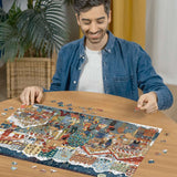 Jigsaw Puzzle Christmas Market - 1000 Pieces Puzzle