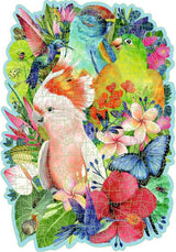 WOOD: Beautiful Birds 300 Piece Puzzles