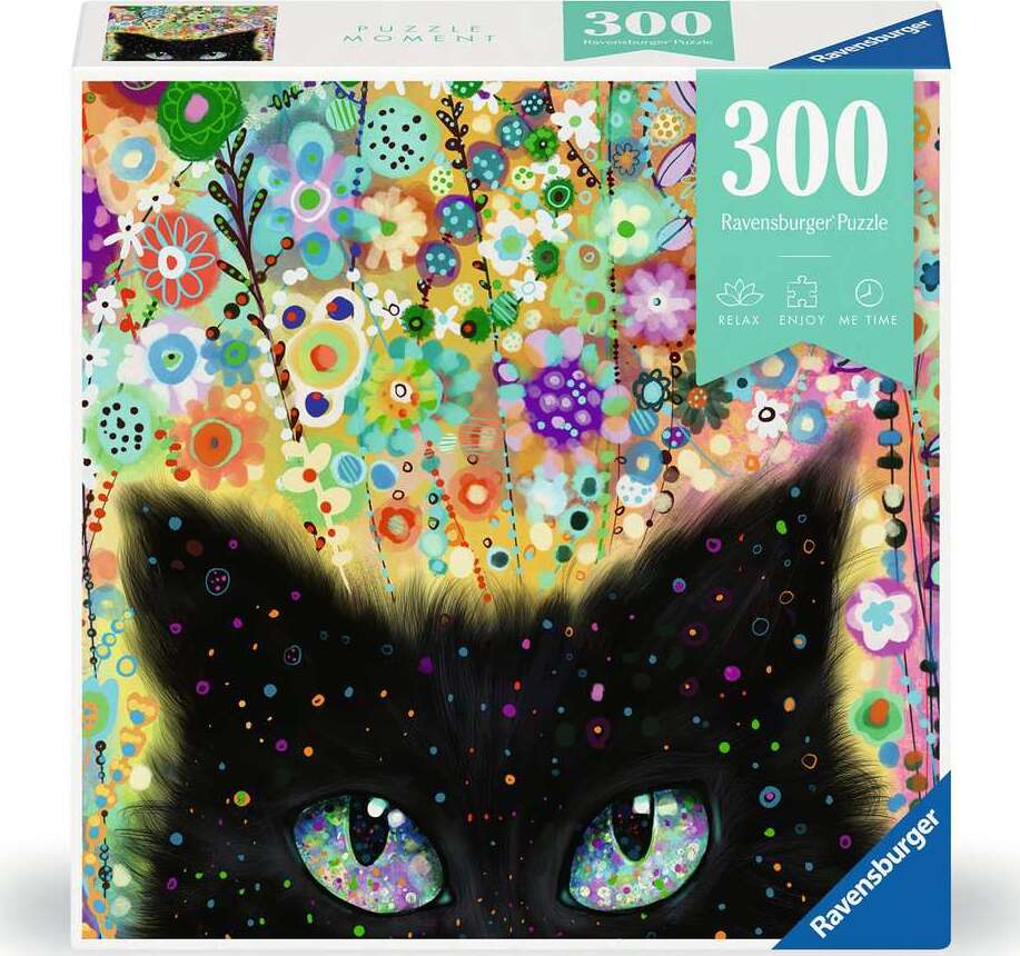 Jigsaw Puzzle Kaleidoscope Kitty - 300 Pieces Puzzle