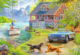 Summer Lake House Puzzle (200 pc)
