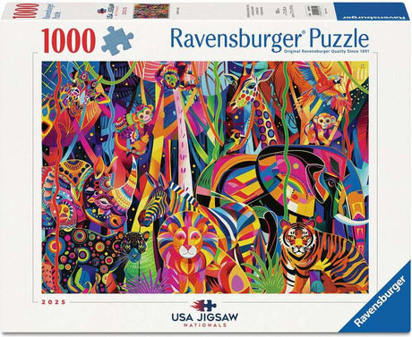 Jeweled Jungle Puzzle (1000 pc)