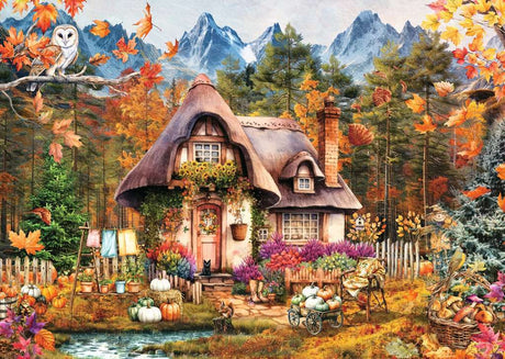Pumpkin Cottage Puzzle (1000 pc)