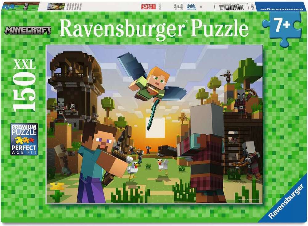 Minecraft: Construction and Adventure Puzzle (150 XXL pc)
