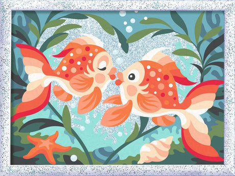 Fish in Love Puzzle (Painting products)