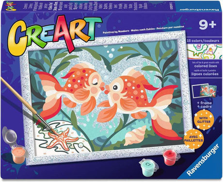 Fish in Love Puzzle (Painting products)