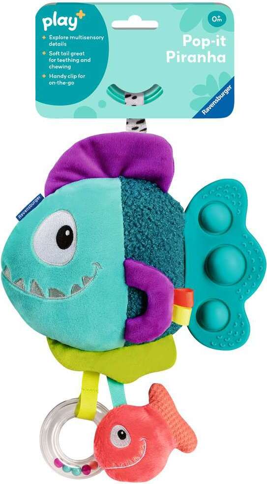 Pop-it Piranha (blue)*