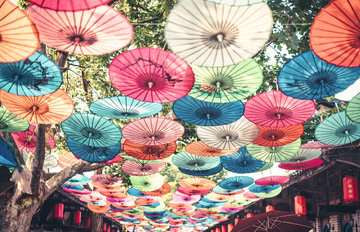 Ravensburger Umbrella Jigsaw puzzle 200 pcs