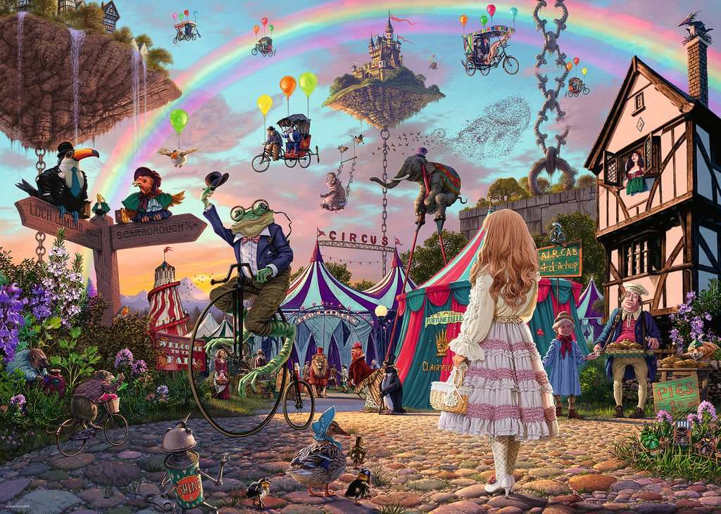 Look & Find: Enchanted Circus (1000 pc Puzzles)