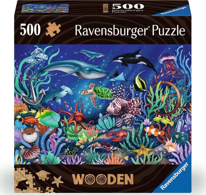 Under the Sea (500 pc Wooden Puzzles)