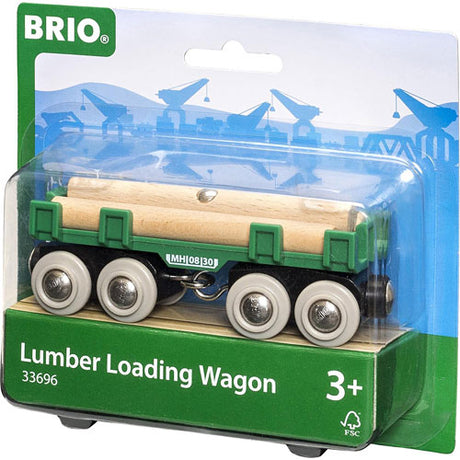 Lumber Loading Wagon