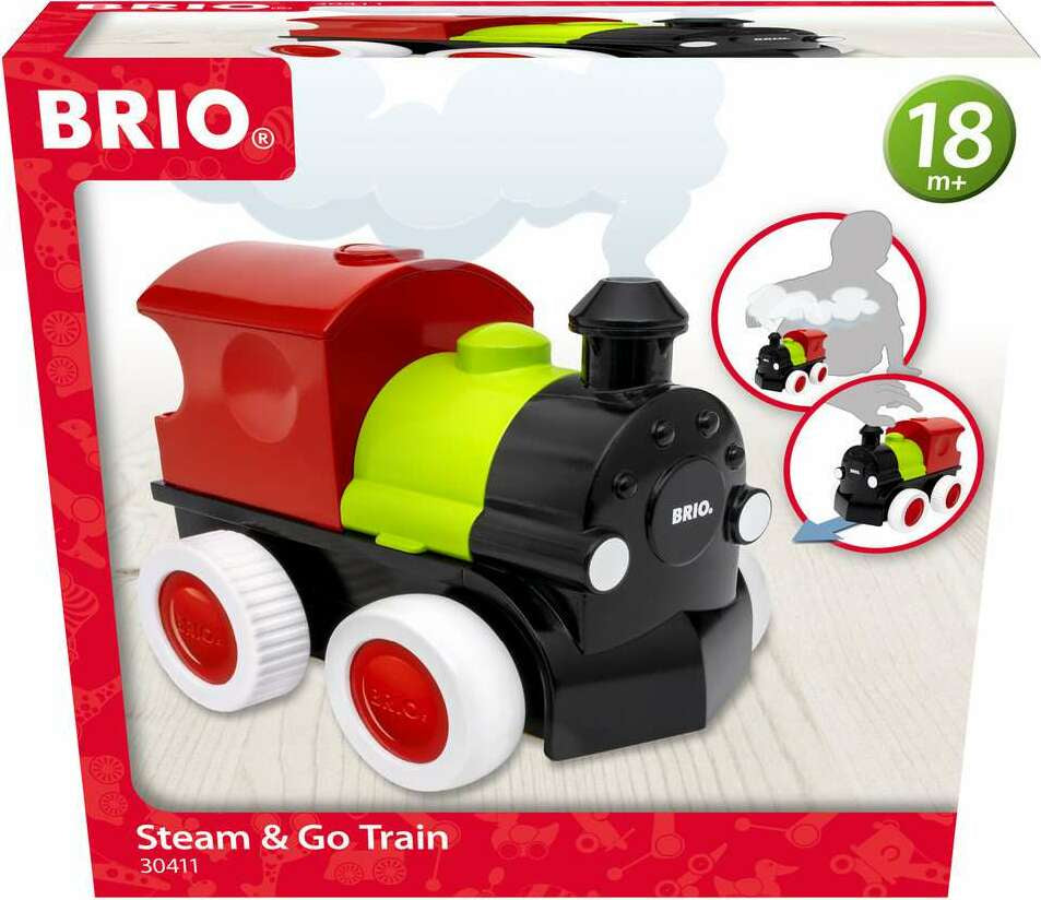 Bear Brio Push Along BRIO – 30411 Steam And Go Train – Dancing