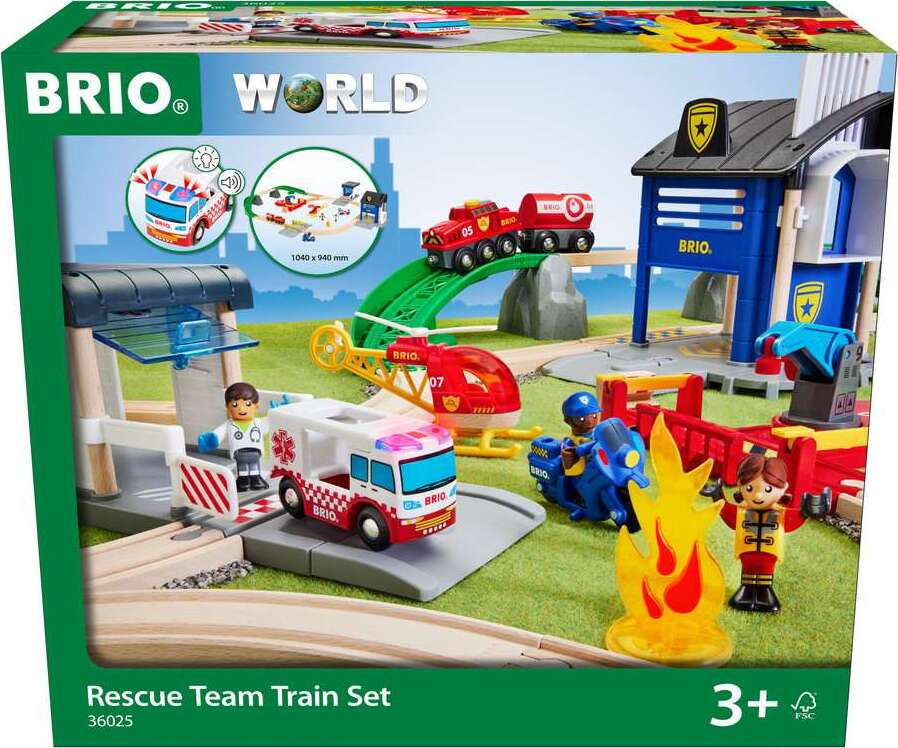 Rescue Team Train Set