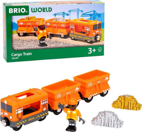 BRIO Gold Cargo Train