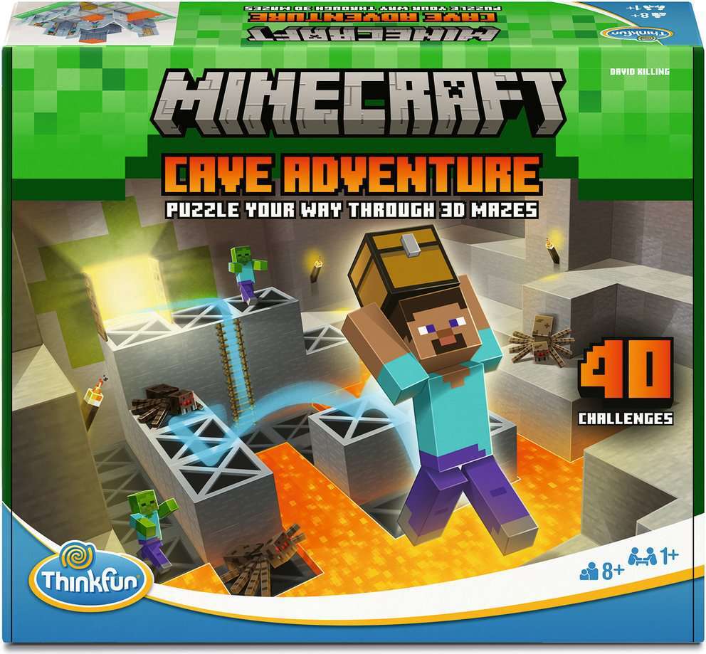 Minecraft Cave Adventure Puzzle (Logic game) – Dancing Bear Toys