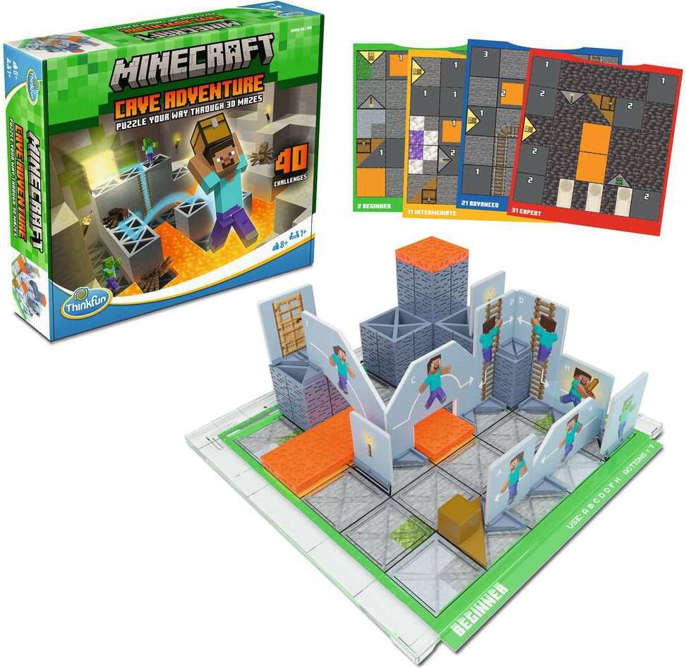 Minecraft Cave Adventure Puzzle (Logic game) – Dancing Bear Toys