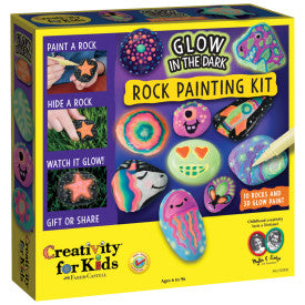 Rock Painting Glow in the Dark