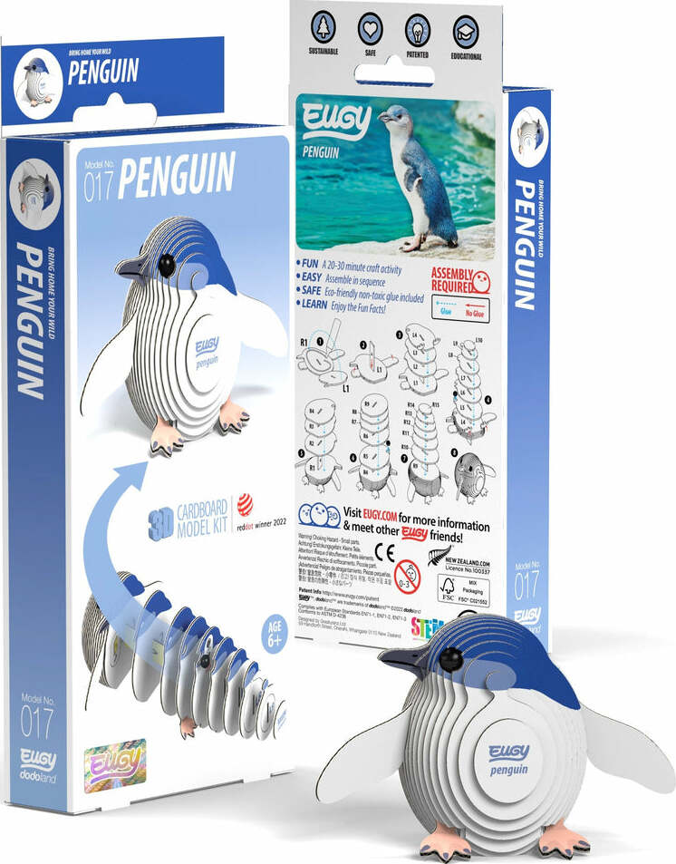 EUGY Penguin 3D Puzzle