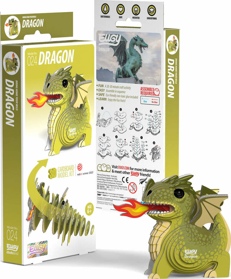 EUGY Dragon 3D Puzzle