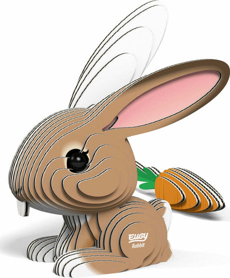 EUGY Rabbit 3D Puzzle