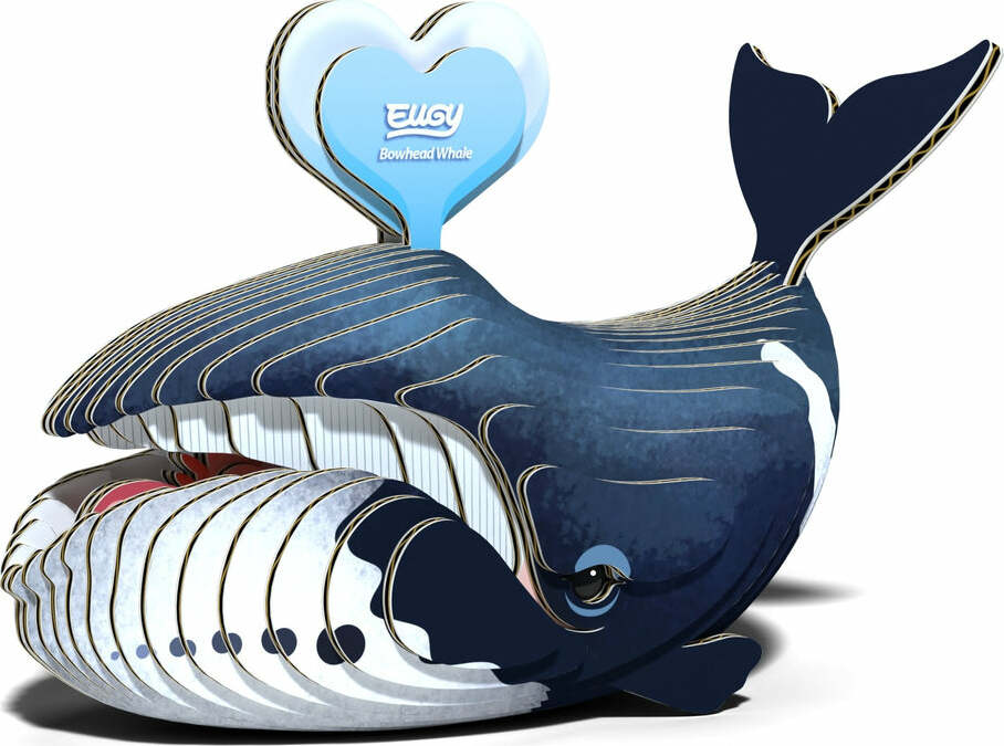 EUGY Bowhead Whale 3D Puzzle