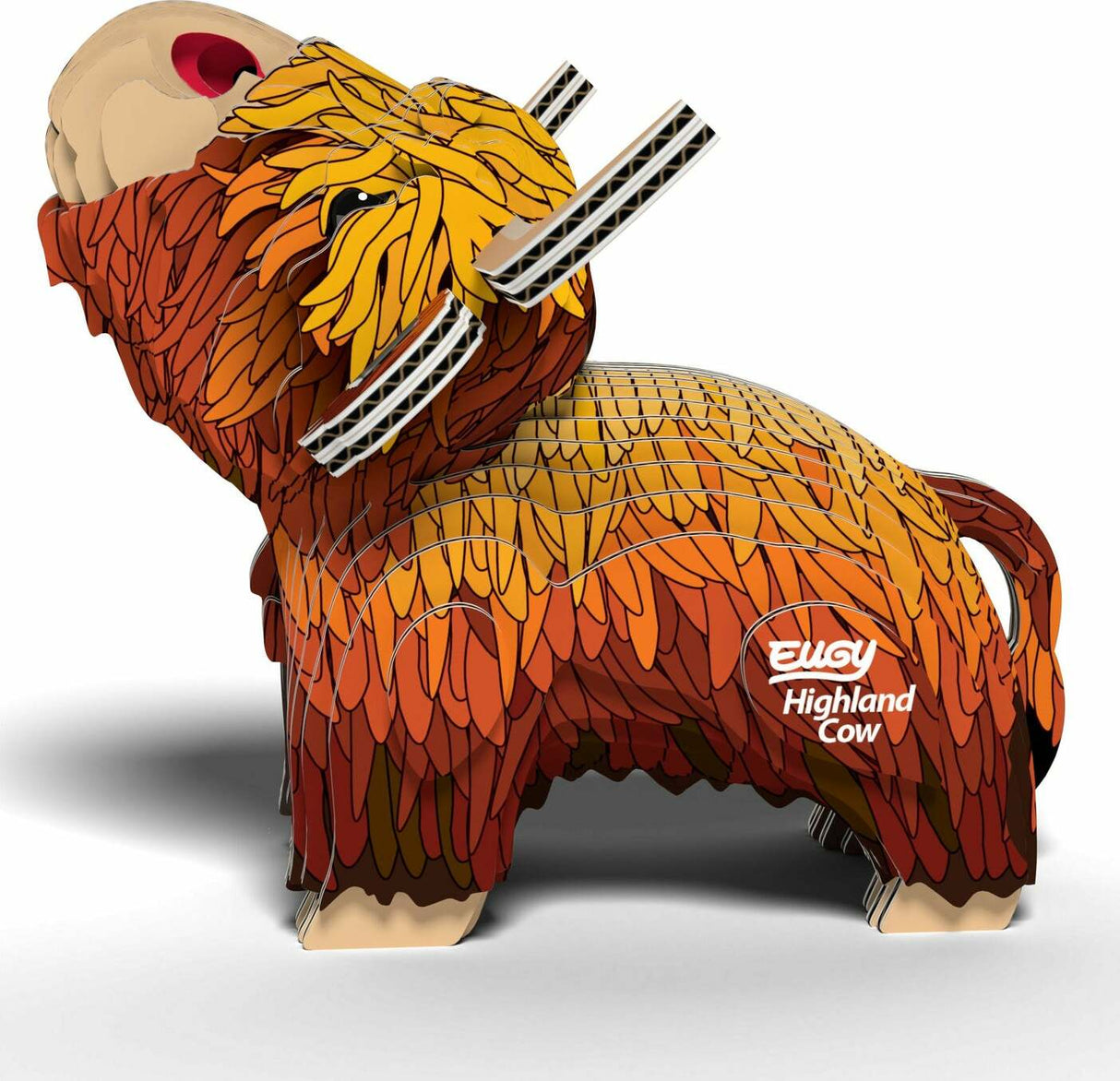 EUGY Highland Cow 3D Puzzle