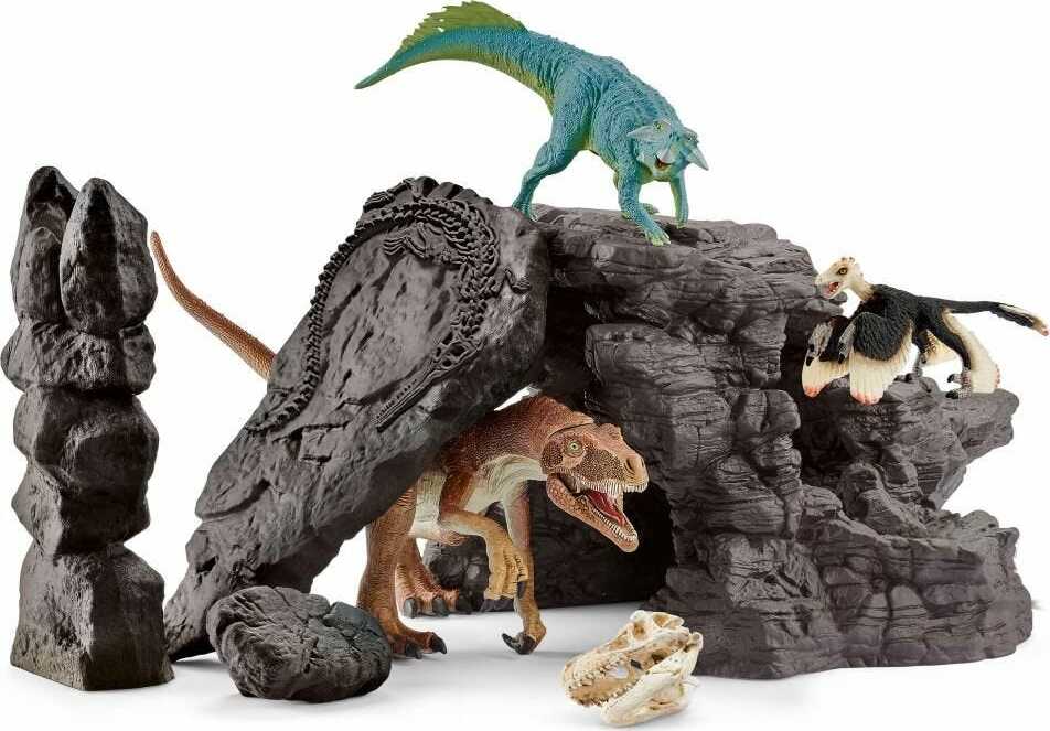 Dino Set with Cave