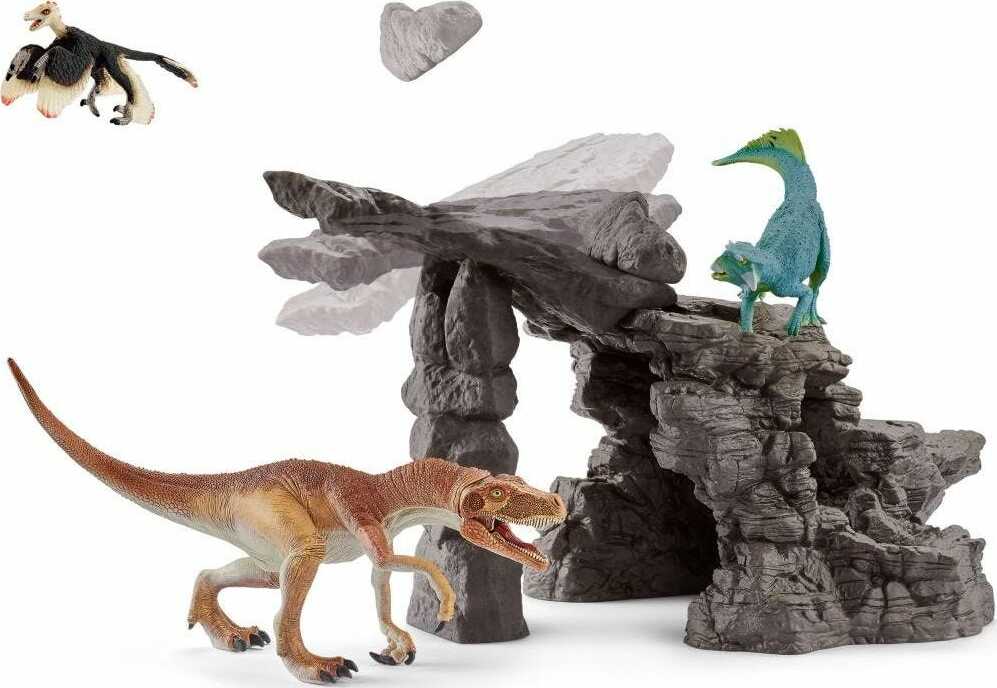 Dino Set with Cave