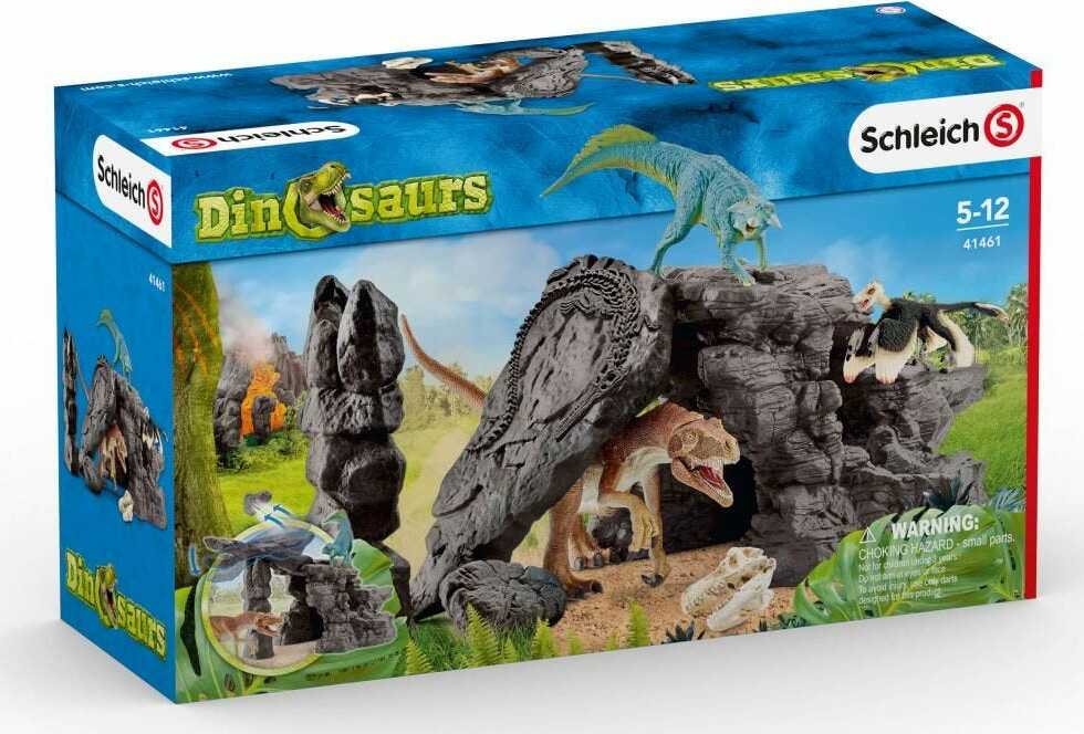 Dino Set with Cave