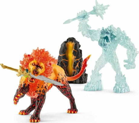 Battle For The Superweapon - Frost Monster Vs. Fire Lion